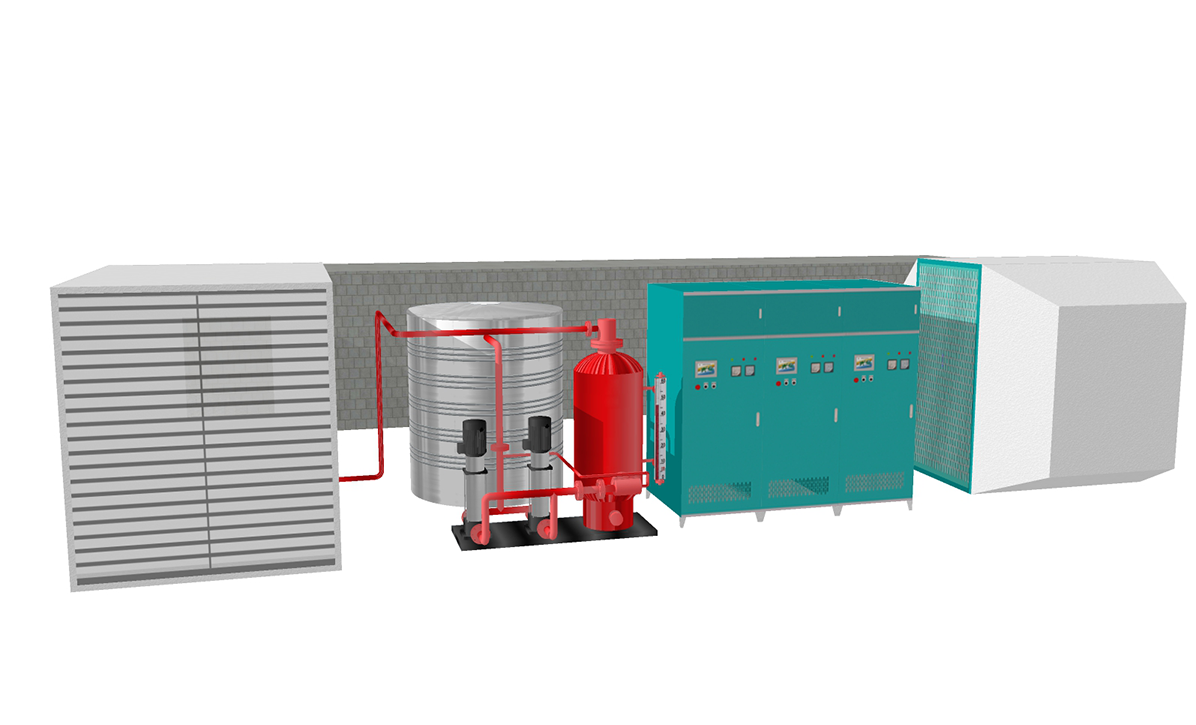 礦井冷凝水二次余熱回收系統(tǒng)的工作原理